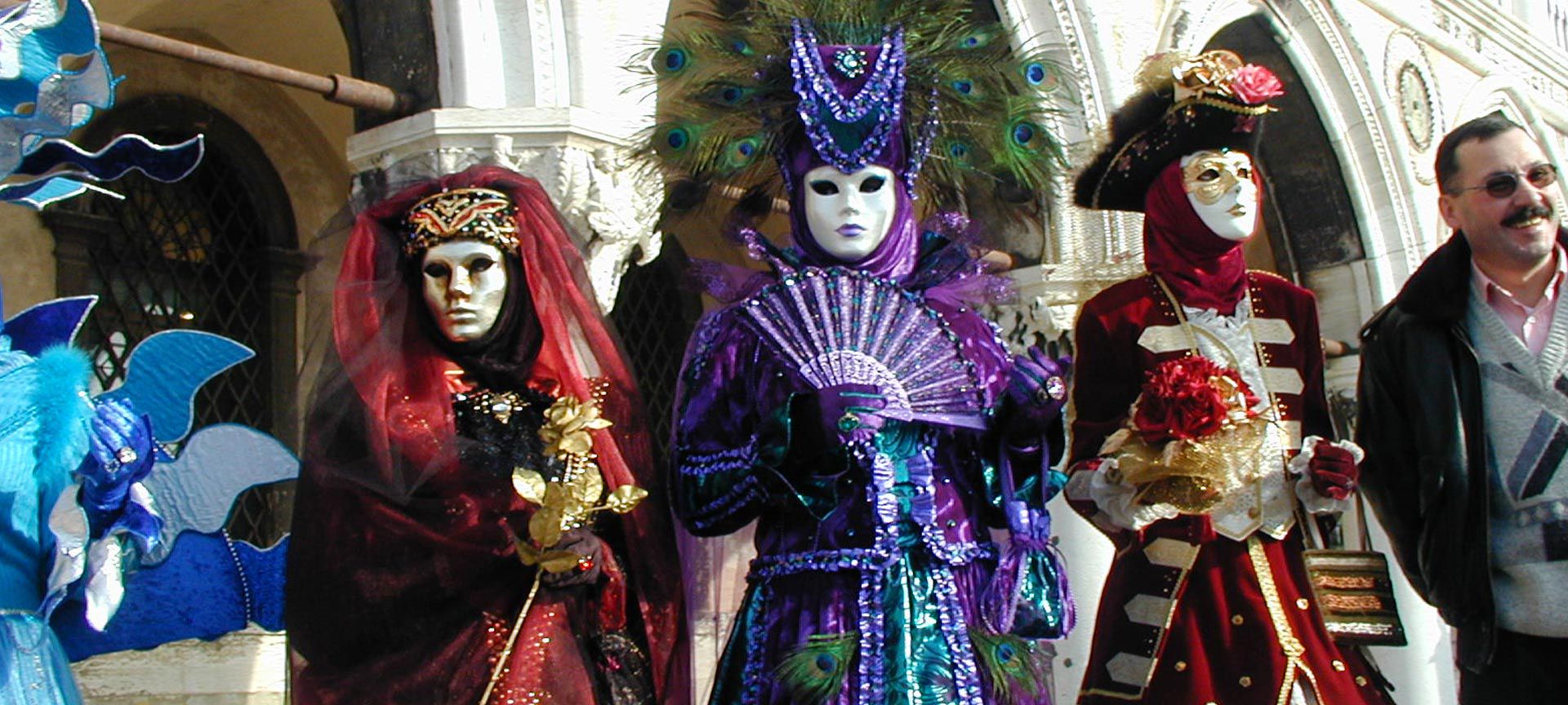 Traditional Carnivale costumes of Venice
