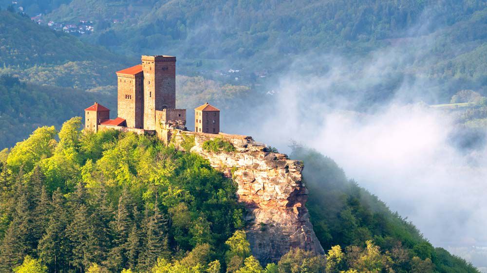 castle ion the clouds