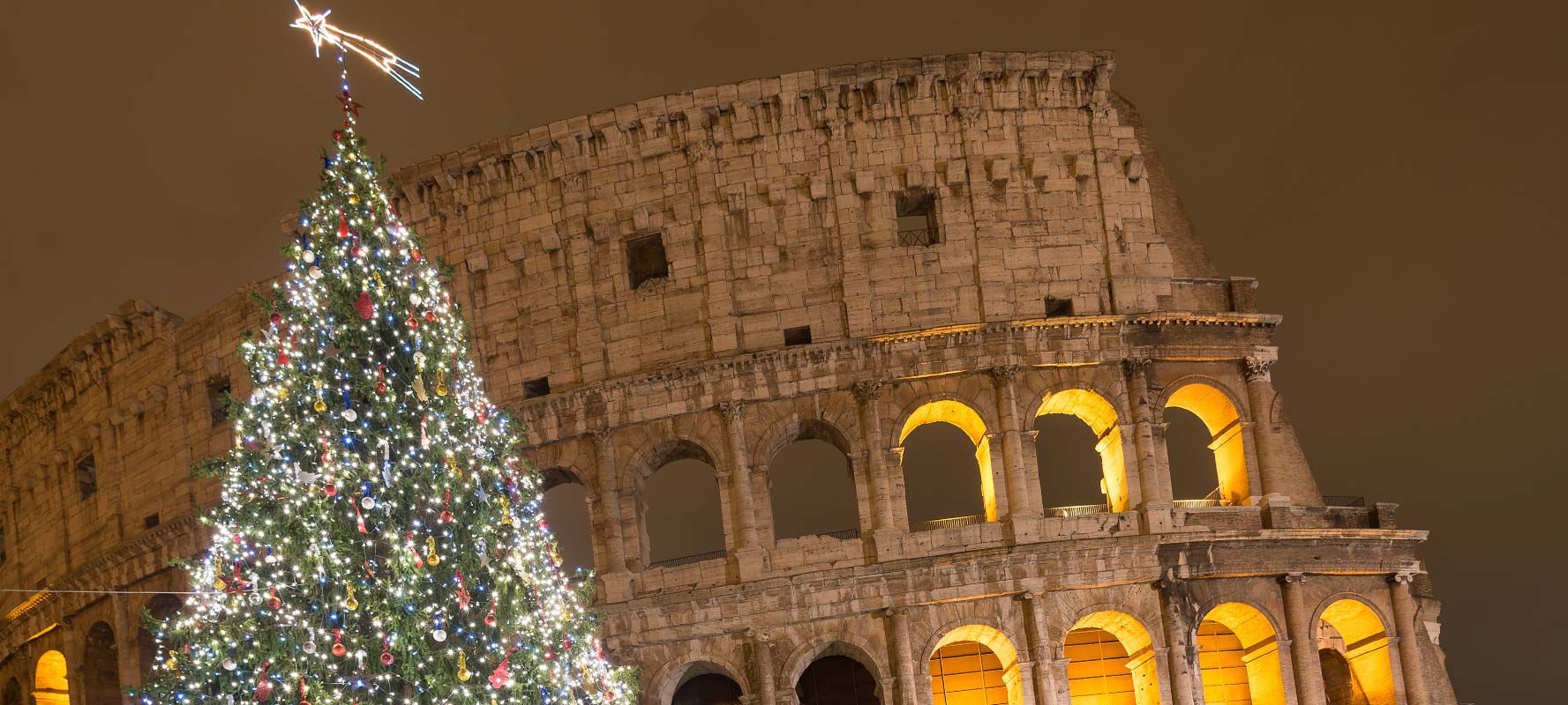 Christmas at the Coluseum in Rome