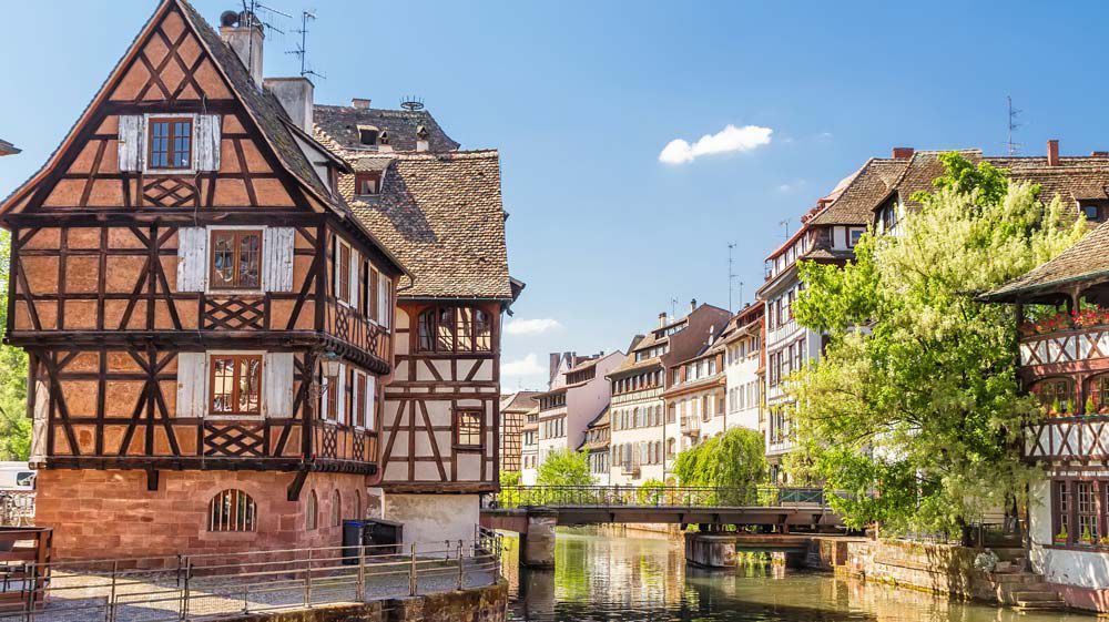 Alsace Houses Canals